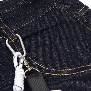 Concert Outfit Fun Letter Pocket Barrel Jeans