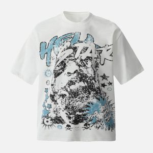 Concert Outfit Fun Protrait Graphic T-Shirt