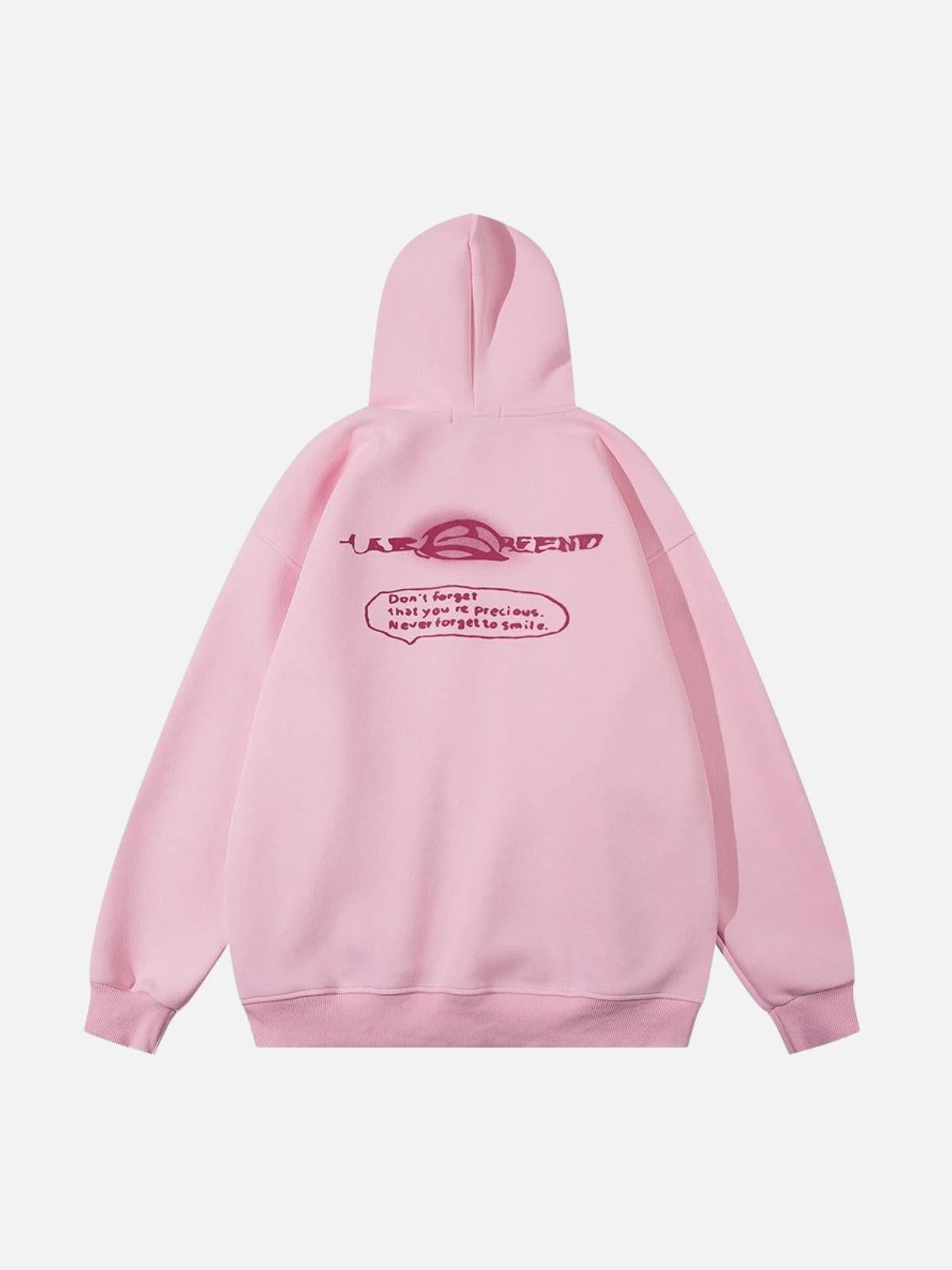 Concert Outfit Funny Cartoon Print Hoodie Concert Outfit Funny Cartoon Print Hoodie