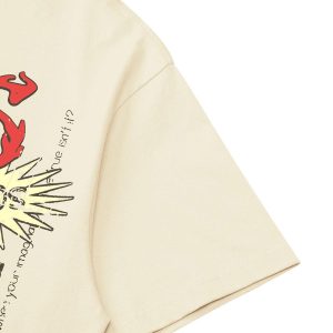 Concert Outfit Funny Jesus Graffiti Street Rap T-Shirt