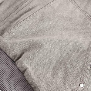 Concert Outfit Fur Hooded Zip Up Quilted Jacket