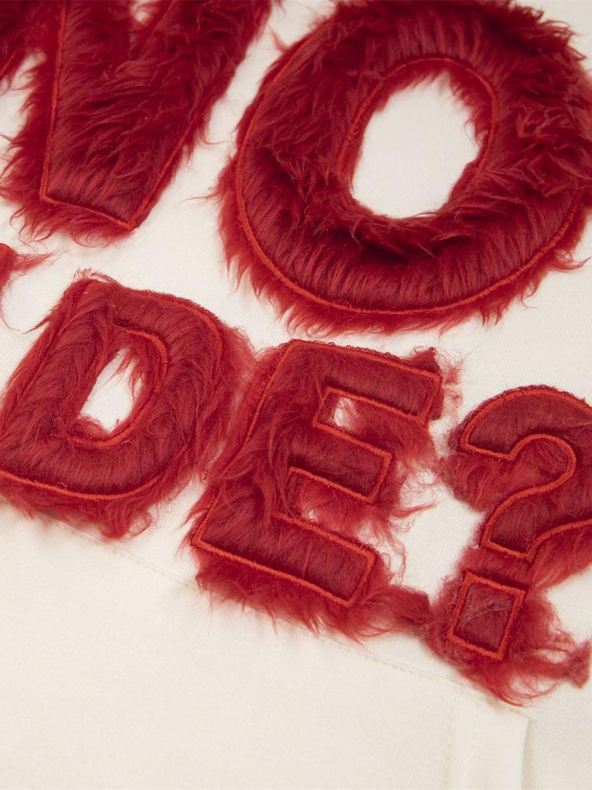 Concert Outfit Fur Patchwork Embroidered Stitching Hoodie Concert Outfit Fur Patchwork Embroidered Stitching Hoodie