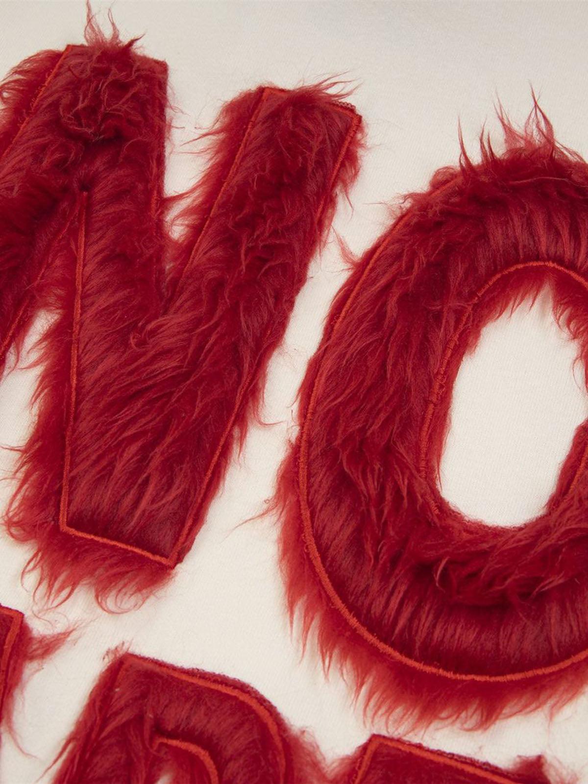 Concert Outfit Fur Patchwork Embroidered Stitching Hoodie Concert Outfit Fur Patchwork Embroidered Stitching Hoodie