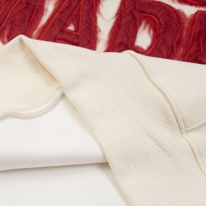 Concert Outfit Fur Patchwork Embroidered Stitching Hoodie