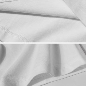 Concert Outfit Fuzzy Graffiti Print Tee