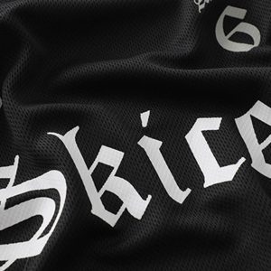 Concert Outfit Gothic Font Jersey Street Rap T-Shirt