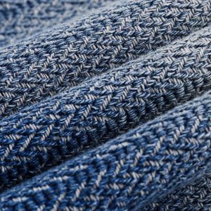 Concert Outfit Gradient Denim Short-Sleeve Shirt