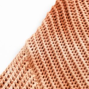 Concert Outfit Gradient Ombre Knit Crew Neck Sweater