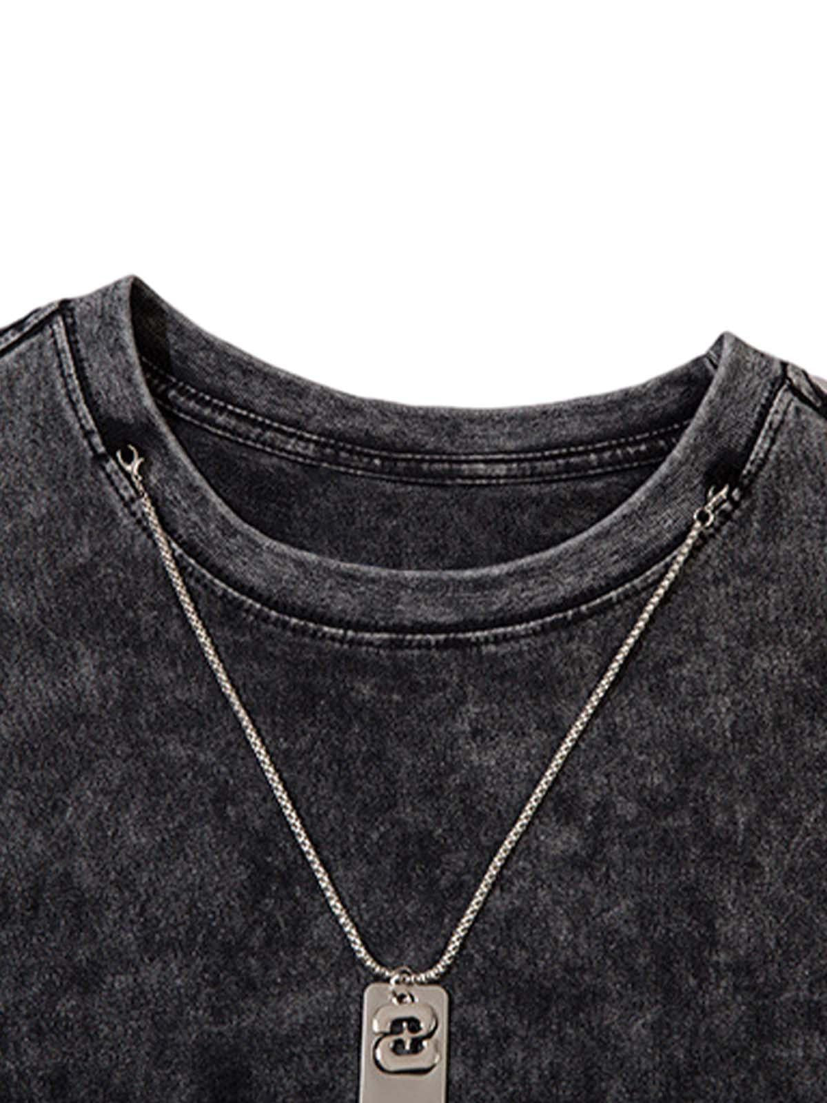 Concert Outfit Gradient Tie-Dye Raw Edge Vest Concert Outfit Gradient Tie-Dye Raw Edge Vest