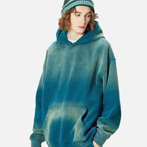 Concert Outfit Gradient Washed Hoodie