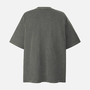 Concert Outfit Graffiti Crew Neck T-Shirt