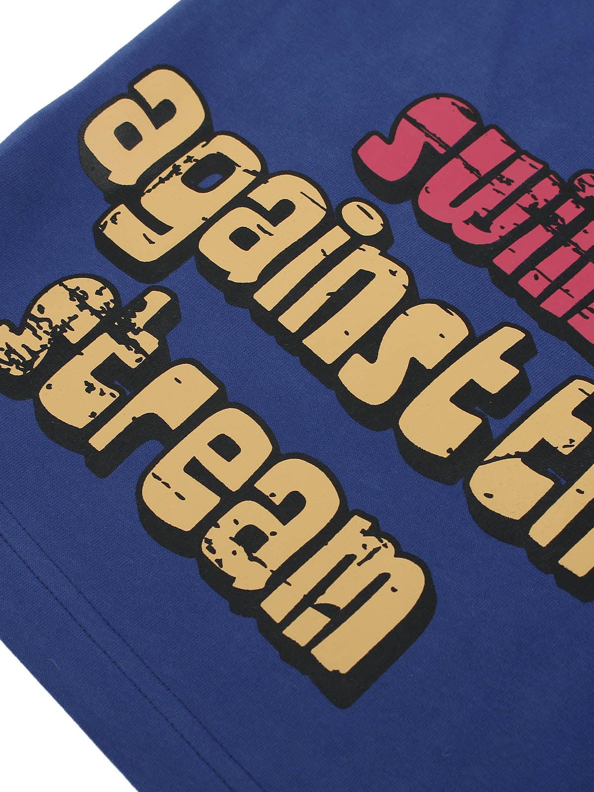 Concert Outfit Graffiti Drawstring Cotton Shorts Concert Outfit Graffiti Drawstring Cotton Shorts