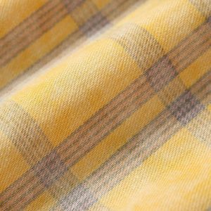 Concert Outfit Graffiti Letter Print Long Sleeve Plaid Polo Shirt