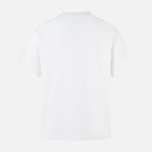 Concert Outfit Graffiti Letter Print Oversized T-Shirt