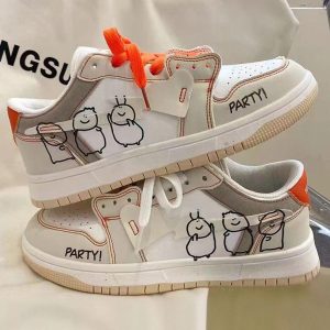 Concert Outfit Graffiti Niche Sports Trend Board Shoes