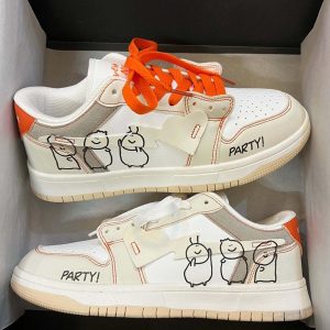 Concert Outfit Graffiti Niche Sports Trend Board Shoes