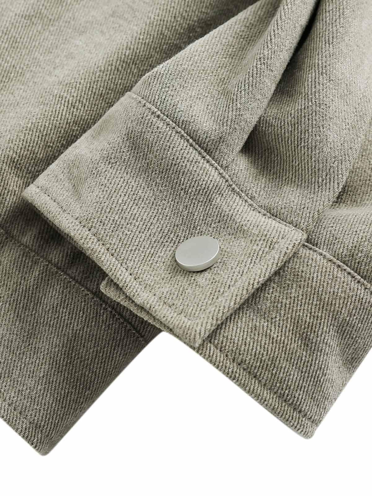 Concert Outfit Graffiti Patchwork Lapel Denim Jacket Concert Outfit Graffiti Patchwork Lapel Denim Jacket