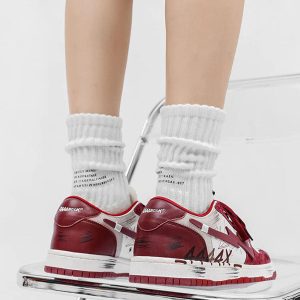 Concert Outfit Graffiti Skate Sports Casual Shoes