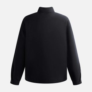 Concert Outfit Graphic Portrait Print Long-Sleeve Shirt