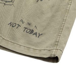 Concert Outfit Graphic Print Drawstring Shorts