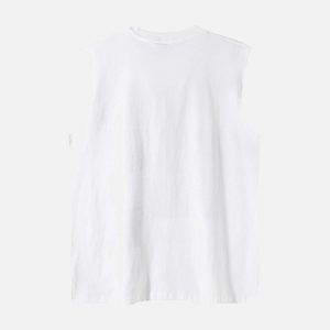 Concert Outfit Graphic Rock Singer Print Metal Tag Vest