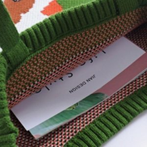 Concert Outfit Guitar Cat' Graphic Knitting Bag