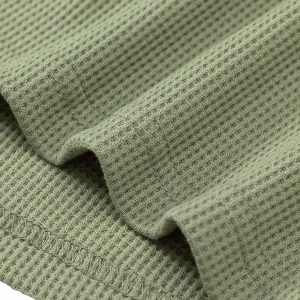 Concert Outfit Half Zip Crew Neck Printed Knitted Sweater