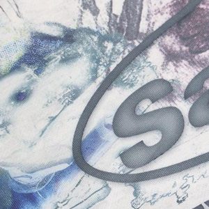 Concert Outfit Hand-Painted Ink Graffiti Hoodie