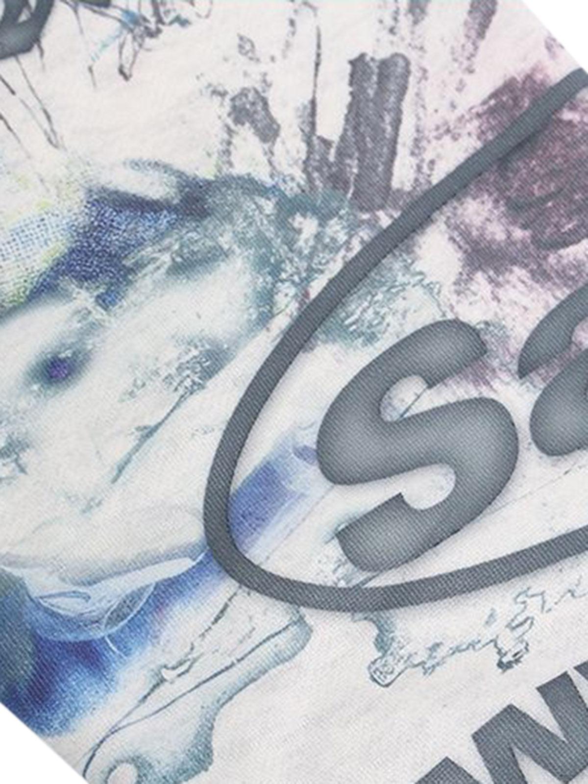 Concert Outfit Hand-Painted Ink Graffiti Hoodie Concert Outfit Hand-Painted Ink Graffiti Hoodie