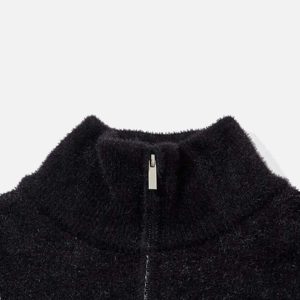 Concert Outfit Hand-Painted Slogan Butterfly Jacquard Cardigan