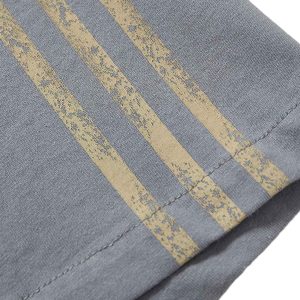 Concert Outfit Heavy Washed Street Metal Collar T-Shirt