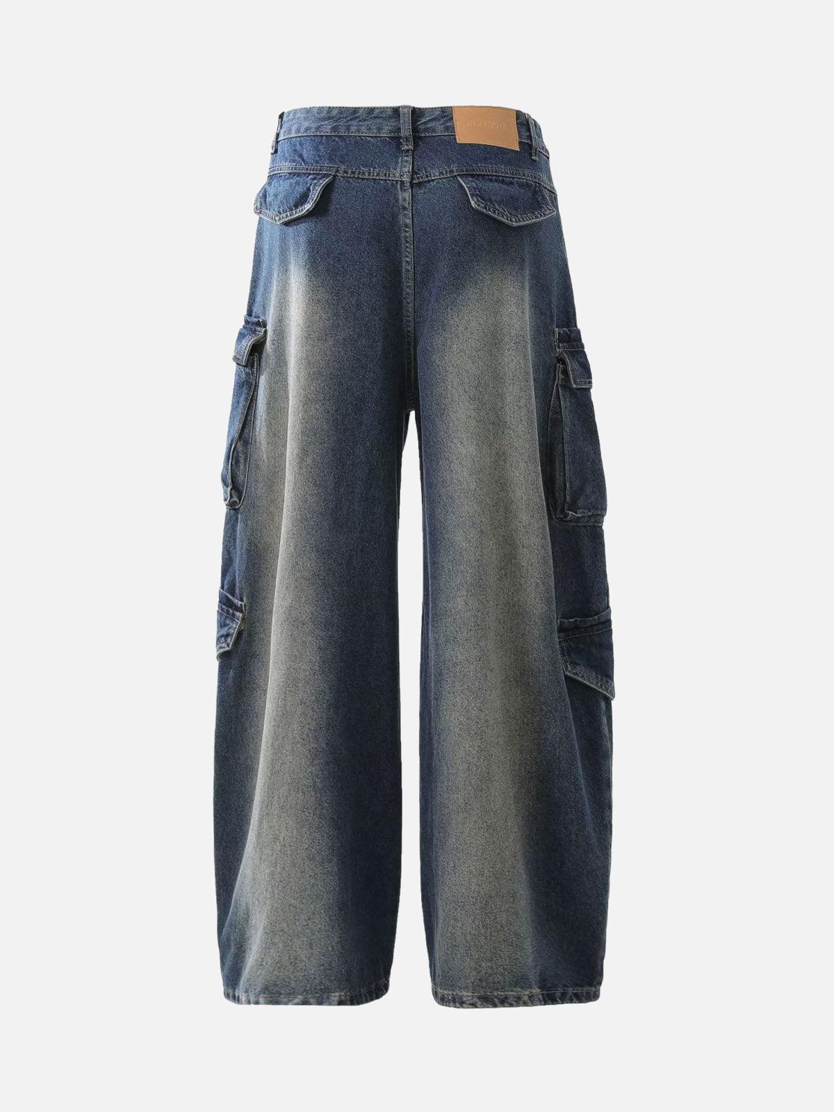 Concert Outfit Heavy Washed Workwear Baggy Barrel Jeans Concert Outfit Heavy Washed Workwear Baggy Barrel Jeans