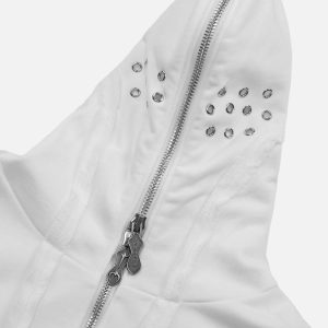 Concert Outfit Heavyweight Batik Washed Distressed Hoodie