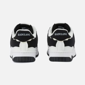 Concert Outfit High Street Black And White Board Casual Shoes