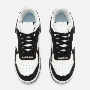 Concert Outfit High Street Black And White Board Casual Shoes