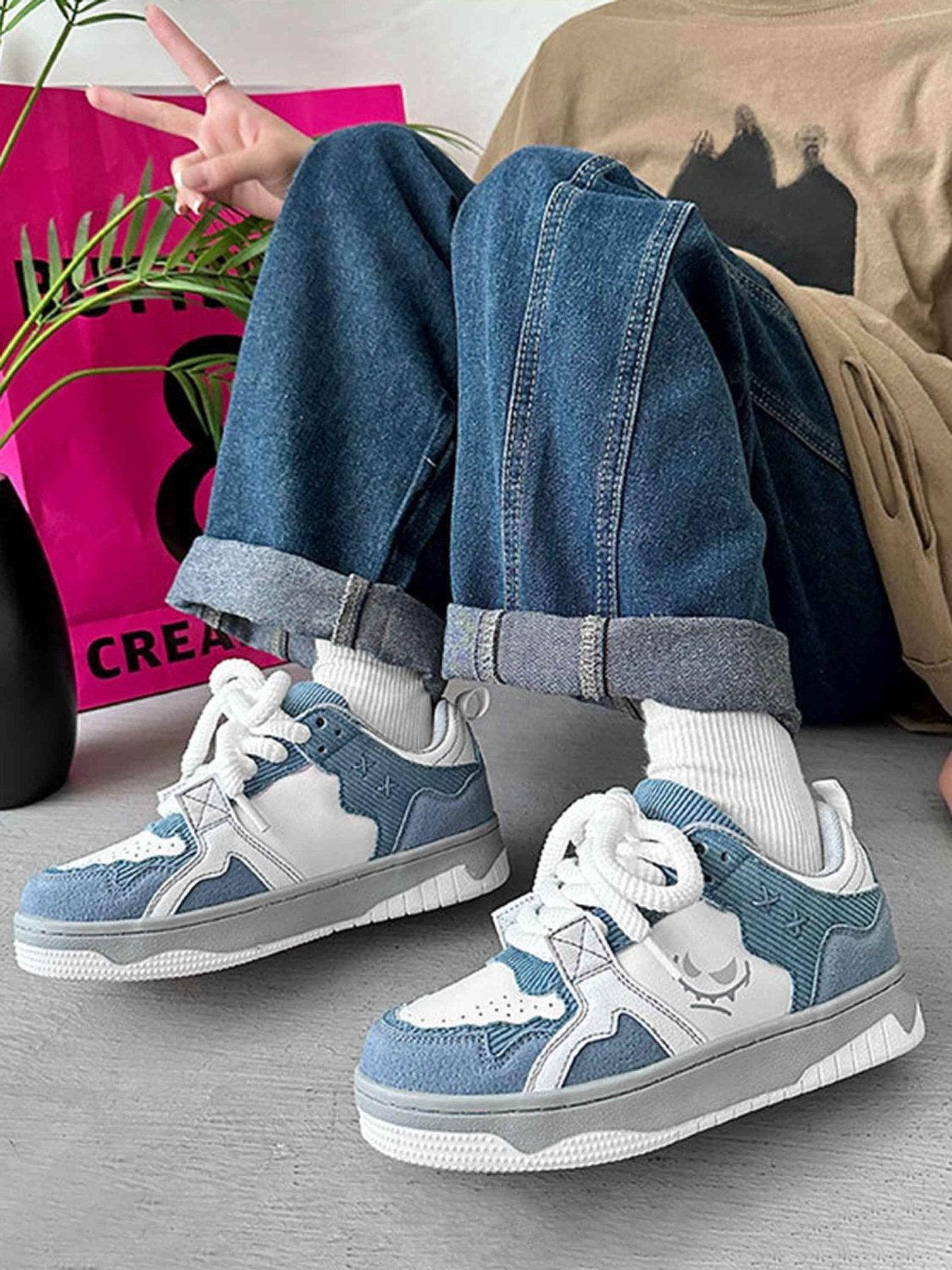 Concert Outfit High Street Breathable Thick Bottom Board Shoes Concert Outfit High Street Breathable Thick Bottom Board Shoes