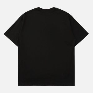 Concert Outfit High Street Embroidered Letters Creative Printed T-Shirt