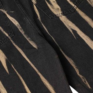 Concert Outfit High Street Hip Hop Hand-Painted Spray-Painted Jeans