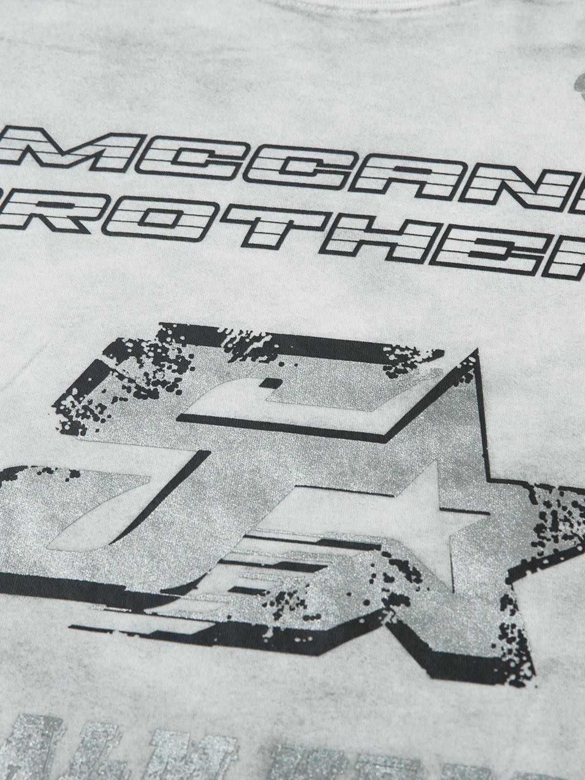 Concert Outfit High Street Hip-Hop Patchwork Long-Sleeved T-Shirt Concert Outfit High Street Hip-Hop Patchwork Long-Sleeved T-Shirt