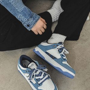 Concert Outfit High Street Hundreds With Casual Slip-On Shoes Couple Models