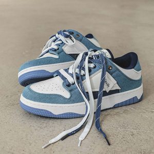 Concert Outfit High Street Hundreds With Casual Slip-On Shoes Couple Models