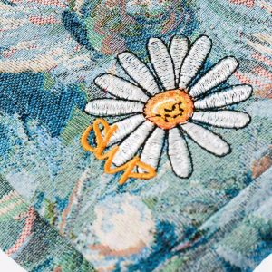 Concert Outfit High Street Jacquard Embroidery Shorts