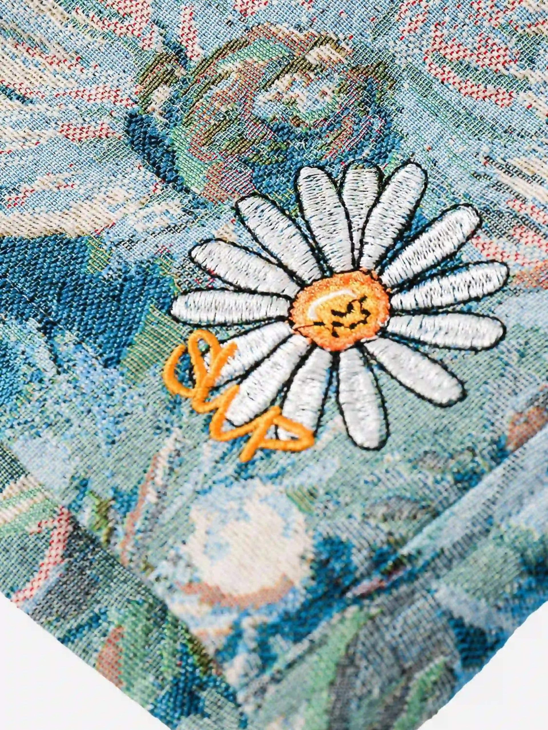 Concert Outfit High Street Jacquard Embroidery Shorts Concert Outfit High Street Jacquard Embroidery Shorts