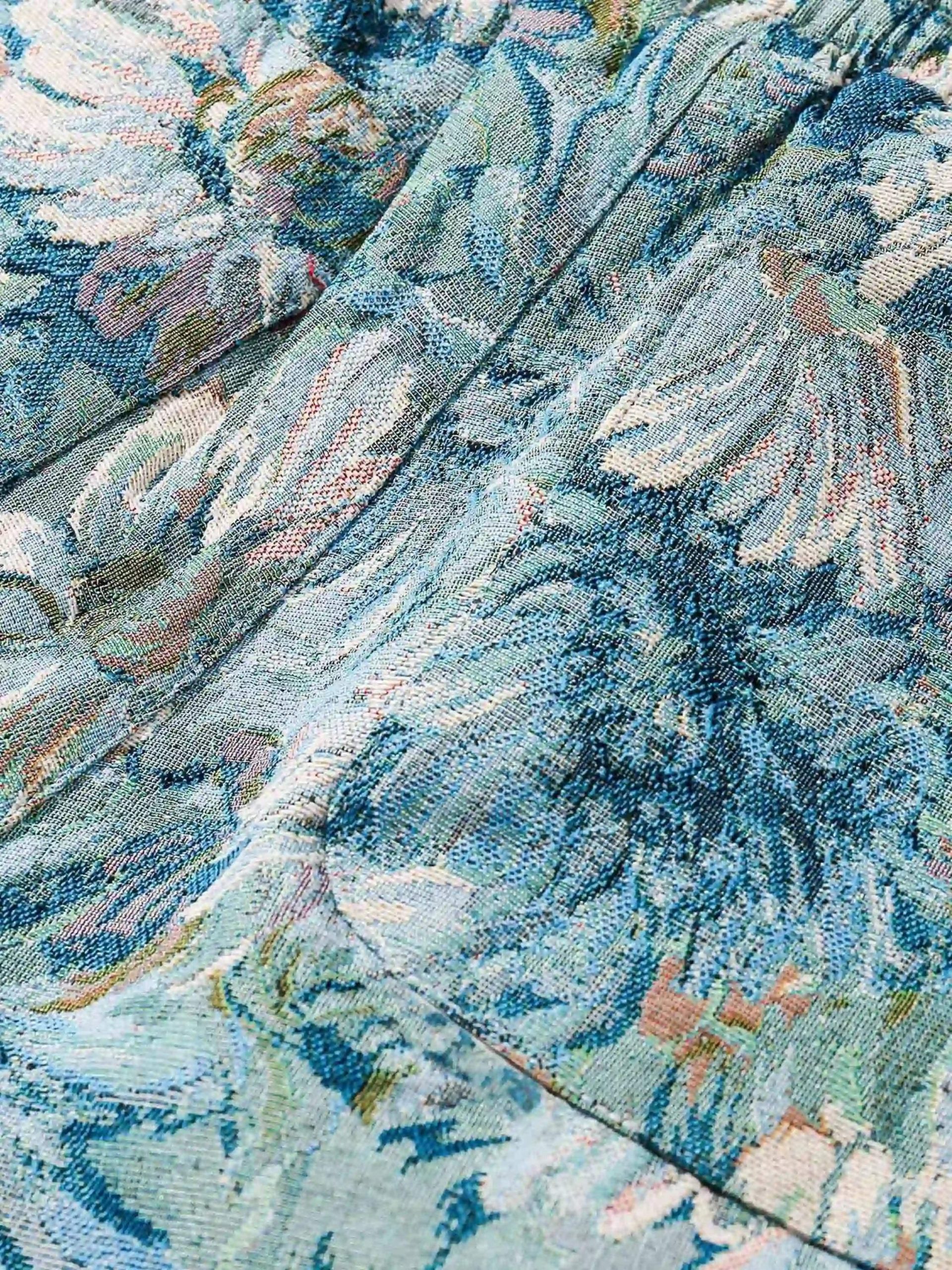 Concert Outfit High Street Jacquard Embroidery Shorts Concert Outfit High Street Jacquard Embroidery Shorts