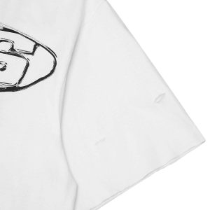 Concert Outfit High Street Letter Print Short-Sleeved T-Shirt