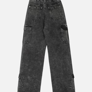 Concert Outfit High Street Loose Drawstring Trousers