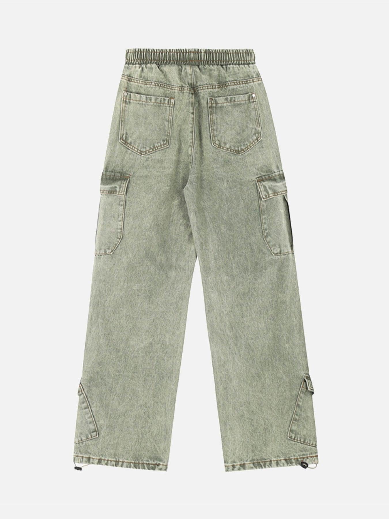 Concert Outfit High Street Loose Drawstring Trousers Concert Outfit High Street Loose Drawstring Trousers