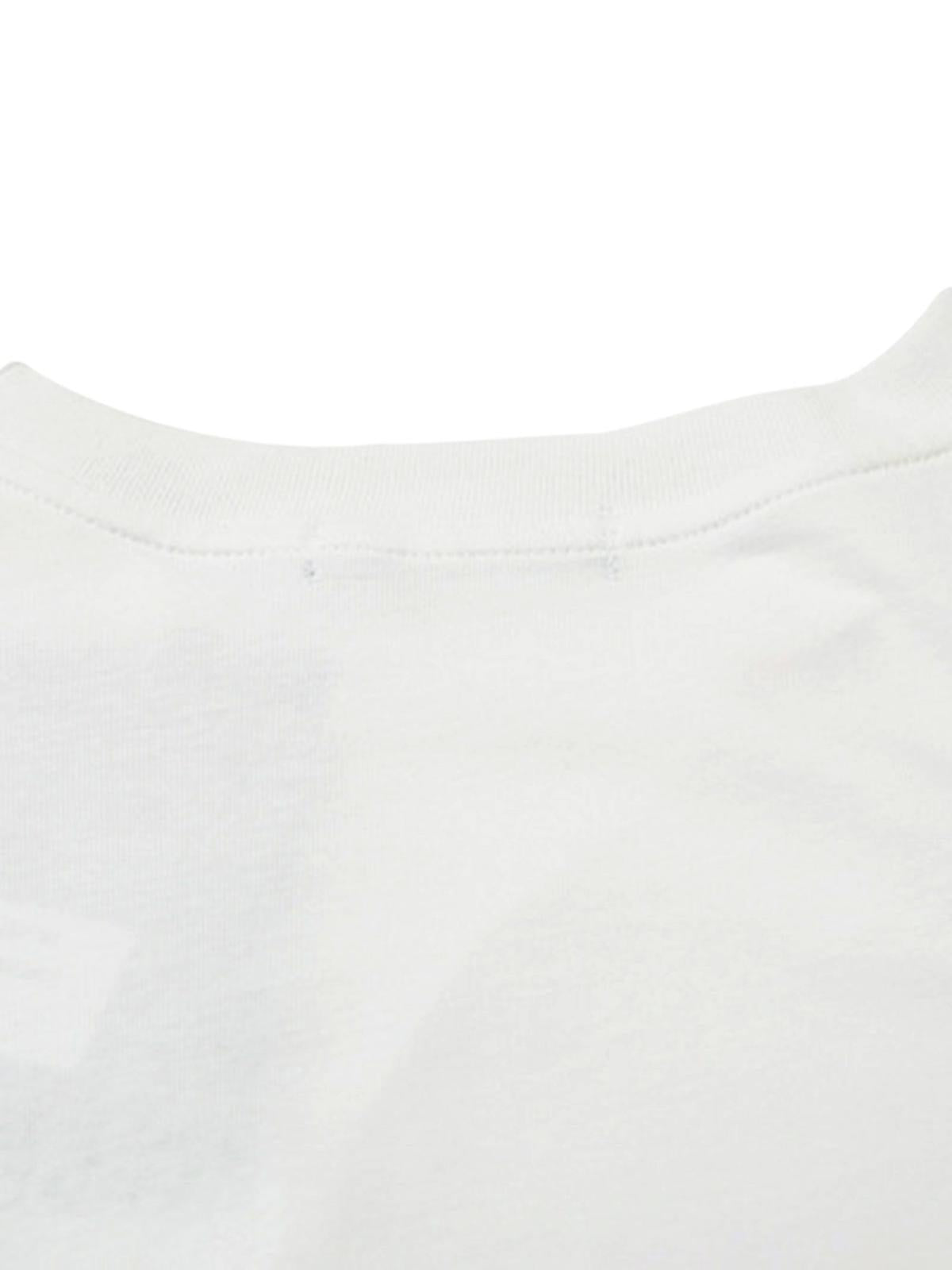 Concert Outfit High Street Motorcycle Print Asymmetric T-Shirt Concert Outfit High Street Motorcycle Print Asymmetric T-Shirt