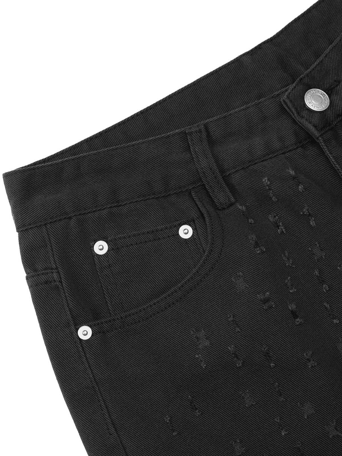 Concert Outfit High Street Niche Design Ripped Denim Shorts Concert Outfit High Street Niche Design Ripped Denim Shorts