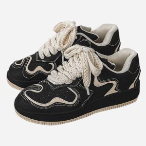 Concert Outfit High Street Niche Design Skateboard Couple Shoes